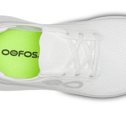 OOFOS OOmy Stride White Shoes Sneakers Womens Sizes W6-W11 NEW