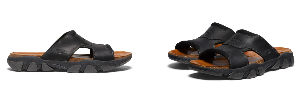 Keen Daytona II Slide Black/Black Men's US sizes 7-15 NEW!!!