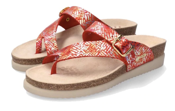 Mephisto Helen Coral Chevron Comfort Sandal Women's Sizes EU 35-42 NEW!!!