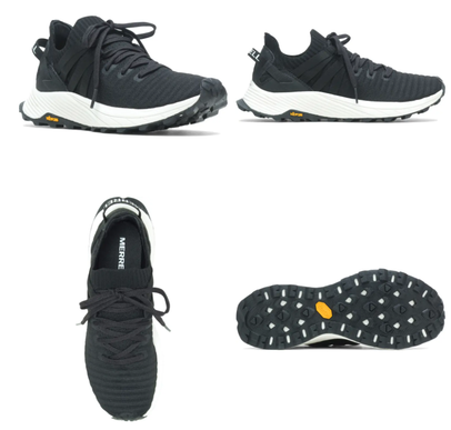 Merrell Embark Lace Black White Sneaker Women's sizes 6-11/NEW!! Medium