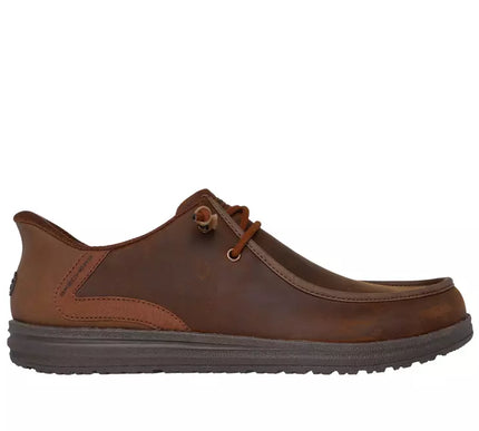SKECHERS Melson-Edrick Brown RF Slip-ins Loafer Shoe Men's sizes 7-14/NEW!!