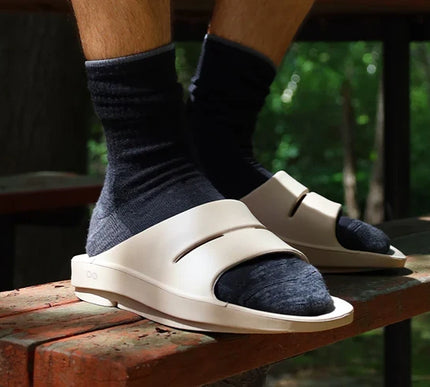 OOFOS OOahh Slide Sandal Nomad Mens and Womens Sizes M3/W5-M13/W15 NEW