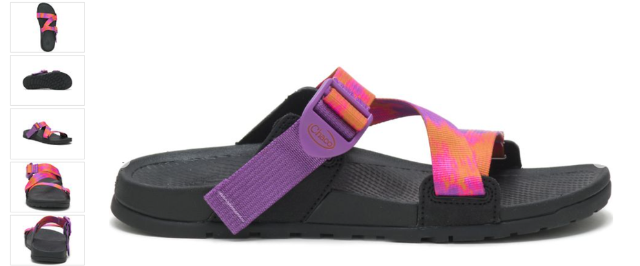 Chaco Lowdown Slide Faded Orange Glow Comfort Sandal Women's US sizes 5-12 NEW!!