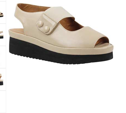 L'amor Des Pieds Adalicia Nude Sheep Sandal Women's sizes 6-10/NEW!!!
