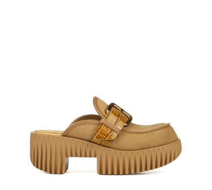 4CCCCEES Plia Hazel Sand Mule Sandal Women's Sizes 36-41/6-11 NEW