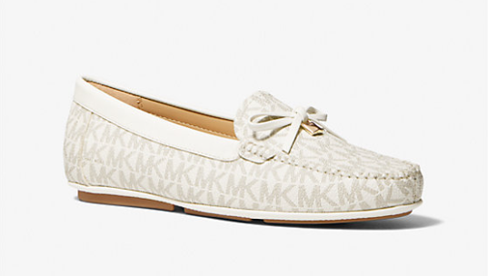 Michael Kors Juliette Moc MK Sig Logo Vanilla Women's sizes 6-10/NEW!!!