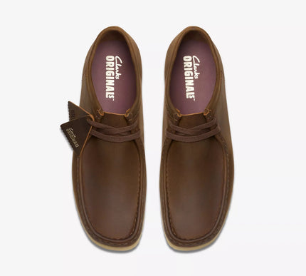 Clarks Wallabee Beeswax Moccasin Loafer Shoe Mens US sizes 7-15 NEW