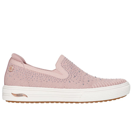 SKECHERS Arch Fit Arcade Rosegold Glitz Gal Sneaker Women's sizes 5-11/NEW!!!