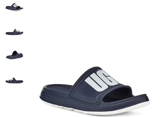 UGG Wilcox Slide Dark Sapphire Slipper Slip-on Men's US sizes 7-15-NEW