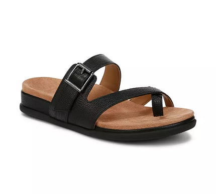Vionic Carmela Black Leather Sandal Women's sizes 5-11/NEW!!!