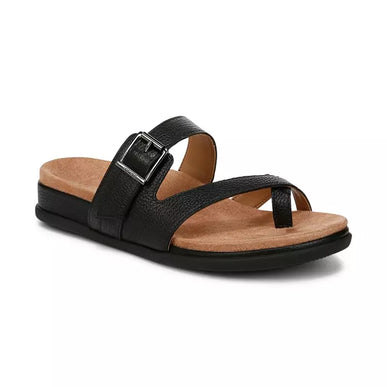 Vionic Carmela Black Leather Sandal Women's sizes 5-11/NEW!!!