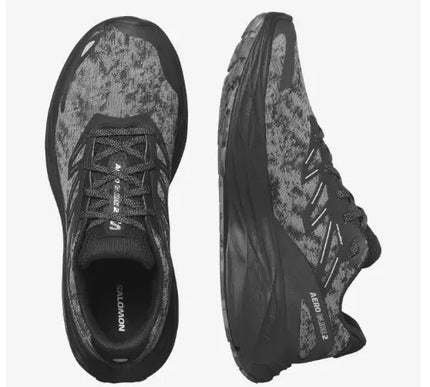 Salomon Aero Glide 2 Black/Phantom/Ghost Running Shoe Men's US Sizes 7-14 NIB