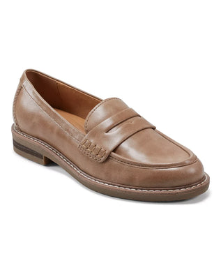 Earth Javas Light Brown Round Toe Casual Loafers Shoes Womens sizes 6-10 NEW M