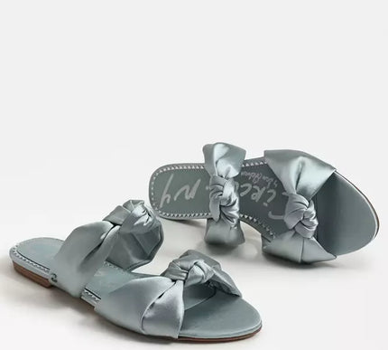 Circus by Sam Edelman Marissa Blue Haze Satin Sandal Women's US sizes 6-10 NEW!!
