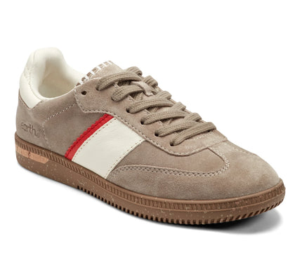 Earth Penny Taupe Lace-up Sneaker Shoes Womens sizes 6-10 NEW M