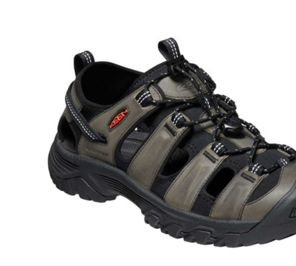 Keen Targhee III Sandal Grey/Black Close Toed Sandal Men's US sizes 7-15/NEW!!!