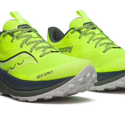 Saucony Xodus Ultra 3 Citron/Bough Trail Running Shoe Men's US Sizes 7-15 NEW!!!