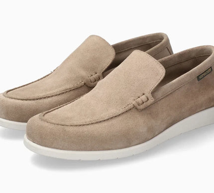 Mephisto Valner Warm Grey Suede Slip-on Loafer Mens US Sizes 7-13 NEW