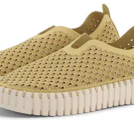 Ilse Jacobsen Tulip 3373 Platform Citronella Slip-on Women's EU sizes 36-41 NEW!