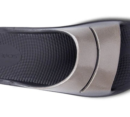 OOFOS OOahh Luxe Latte Slide Sandal Womens Sizes W5-W11 NEW