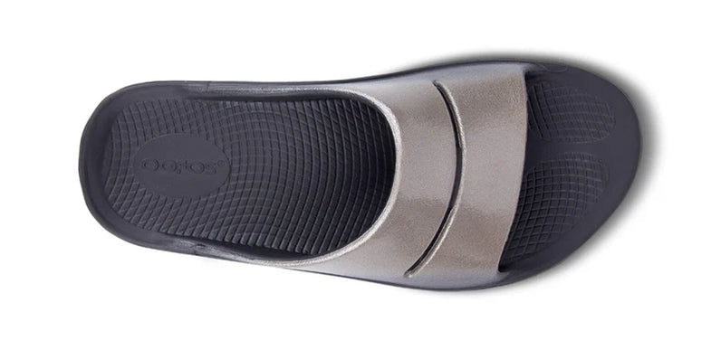 OOFOS OOahh Luxe Latte Slide Sandal Womens Sizes W5-W11 NEW