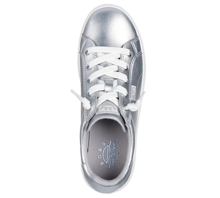 SKECHERS BOBS D'Vine Silver Flashy Moment Sneaker Women's sizes 5-11/NEW!!!