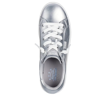 SKECHERS BOBS D'Vine Silver Flashy Moment Sneaker Women's sizes 5-11/NEW!!!