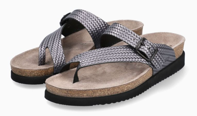 Mephisto Helen Grey Twist Comfort Sandal Women's EU Sizes 35-42 NEW!!!