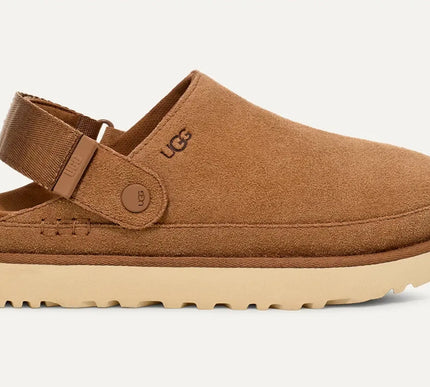 UGG Goldenstar Clog Chestnut Suede Platform Womens US sizes 5-12/NEW