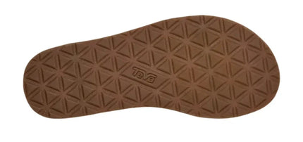 Teva Original Universal Slim Leather Black Tan Sandal Women's sizes 5-11-NIB