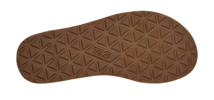 Teva Original Universal Slim Leather Black Tan Sandal Women's sizes 5-11-NIB