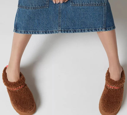 UGG Tazz UGG Braid Hardwood Platform Clog Slippers Women's US sizes 5-12-NEW
