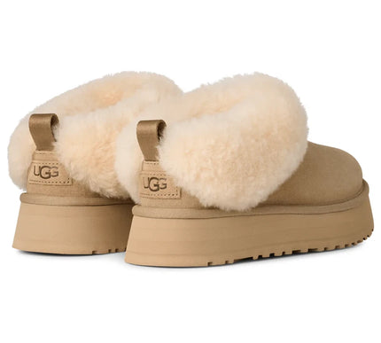 UGG Tazzelle Mustard Seed Platform Slipper Womens US sizes 5-10 NEW