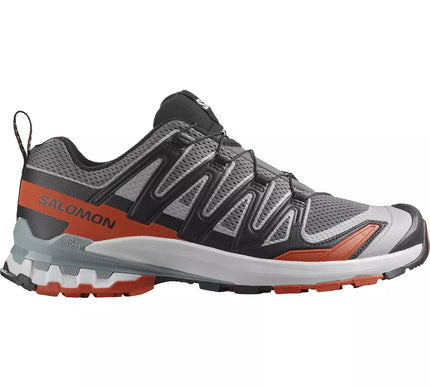 Salomon XA Pro 3d V9 Castlerock/Black/Ochre Running Shoe Men's US Sizes 7-14 NIB