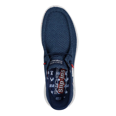 SKECHERS Go Walk Flex Hands Free Navy Slip-ins Sneaker Men's sizes 7-15/NEW!!!