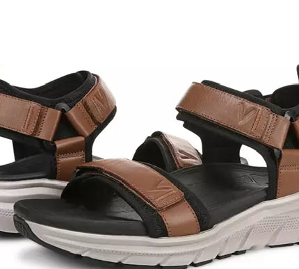 Vionic Walk Max Wanderer Hazelnut 3 Point Strap Sandal Men's US sizes 9-13 NEW!!