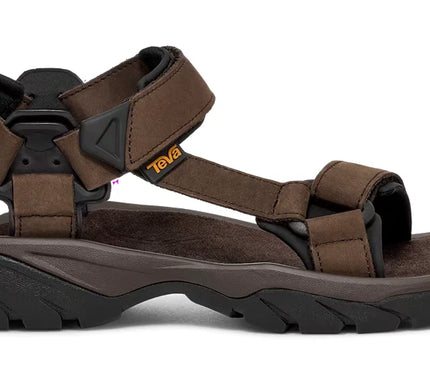 Teva Terra Fi 5 Universal Leather Turkish Coffee Sandal Mens US Sizes 7-15 NIB