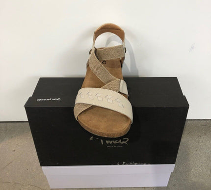 Pinaz Sandal 1233 Pulido Bone Cork Sandal Women's EU sizes 36-41/6-11 NEW!