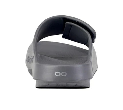 OOFOS OOahh Sport Flex Sandal Slide Slate Mens and Womens Sizes M4/W6-M13/W15