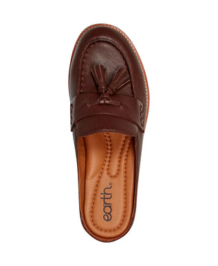 Earth Everett Dark Brown Slip-on Mule Casual Loafers  Womens sizes 6-10 NEW M