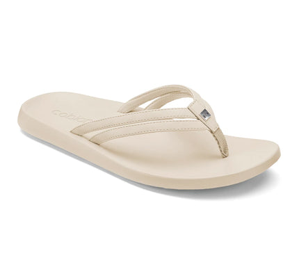 Cobian Brisa Cream Comfort Flip Flop Sandal Womens US Sizes 6-10 NEW