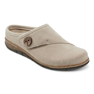 Earth Ezra Taupe Round Toe Casual Slip-on Flat Clogs Womens sizes 6-10 NEW M