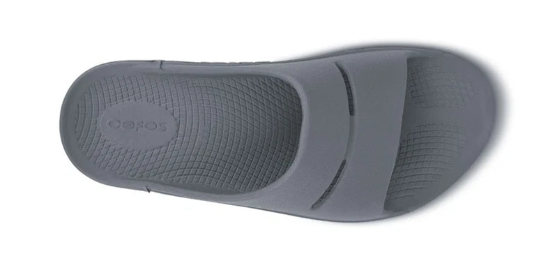 OOFOS OOahh Slide Sandal Slate Mens and Womens Sizes M3/W5-M13/W15 NEW
