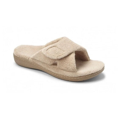Vionic Relax Ivory Slipper Slip-On Arch Support Women size 10 NEW