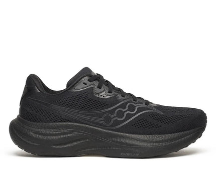 Saucony Ride 19 Triple Black Running Shoe Men sizes 7-15 NEW