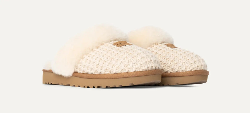 UGG Cozy Cream Shearling Slippers Womens US sizes 5-12 NEW