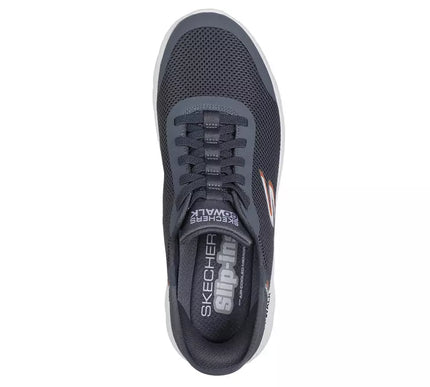 SKECHERS Go Walk Flex Hands Free Gray Slip-ins Sneaker Men's sizes 7-14/NEW!!!