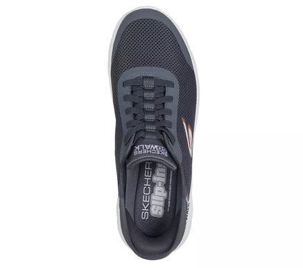 SKECHERS Go Walk Flex Hands Free Gray Slip-ins Sneaker Men's sizes 7-14/NEW!!!