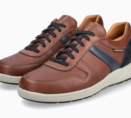 Mephisto Vito Chestnut Leather Sneaker Shoe Mens US Sizes 7-13 NEW