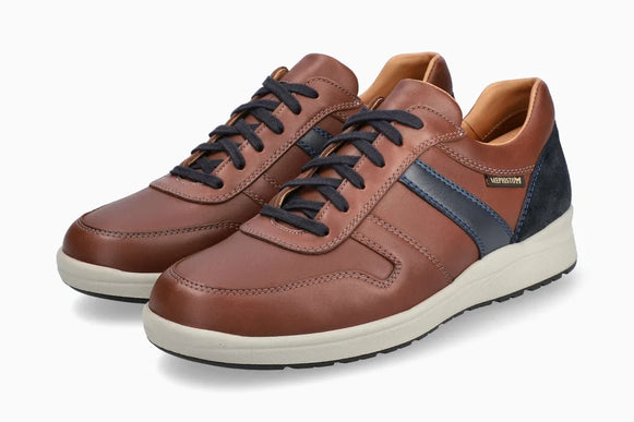 Mephisto Vito Chestnut Leather Sneaker Shoe Mens US Sizes 7-13 NEW
